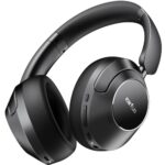 Roxel RX110 Lightweight Wired Foldable Headphones, Black