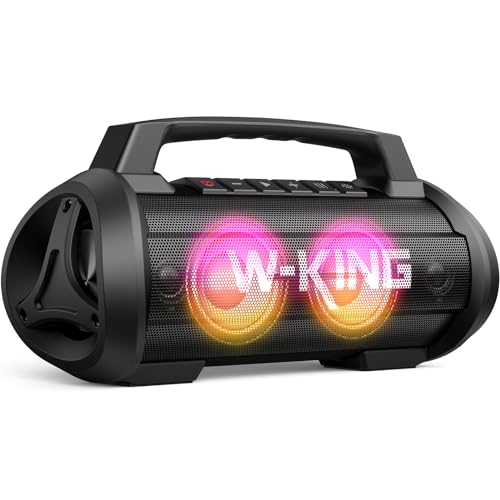 W-KING 70W Bluetooth Waterproof Speaker, 42H, PowerBank