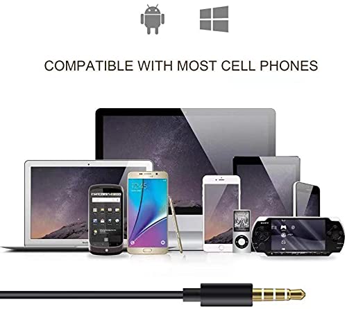 2 Pack Wired In-Ear Earphones with Mic, Noise Isolating