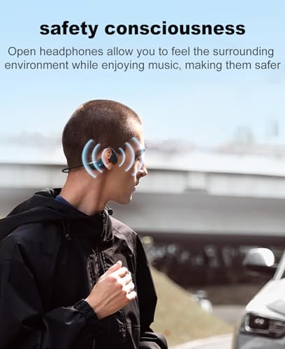 DOQAUS Bluetooth 5.3 Headphones, 90 Hrs, Foldable, Mic