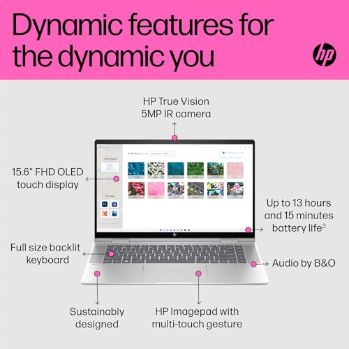HP Envy x360 39.6cm 2in1 i7 16GB 512GB RTX 3050 FHD OLED