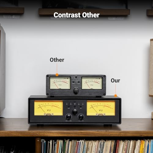 ET30 VU Meter Amp/Speaker Selector, 2 In/Out, w/ Display & Remote