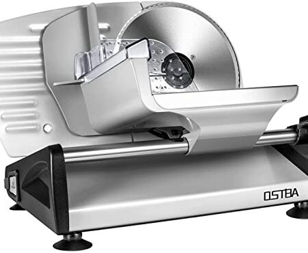 OSTBA SL-518 Electric Deli Slicer, 19cm Blade, 150W