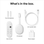 Chromecast with Google TV (HD) Snow – Streaming device