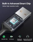 TECKNET USB to 3.5mm Audio Adapter for PC/PS5/PS4/Switch