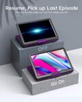 BOIFUN 39.6cm Portable DVD Player, 15.6" HD Screen, Purple