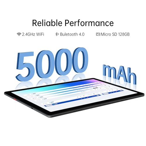 Byxsb 10" Android Tablet, 64GB, Quad-Core, Android 13, HD Display