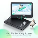 YOTON 31.75 cm Portable DVD Player with 26.67 cm HD Screen