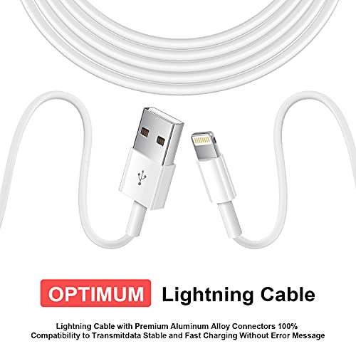 2 Pack Apple MFi Certified 1m iPhone Charger Cables