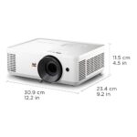 ViewSonic PA700X 4500 Lumens XGA Projector, Dual HDMI, USB-A