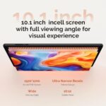 FLYCOAY 10" Android 13 Tablet, 5G, 19GB+128GB, 8000mAh, FHD