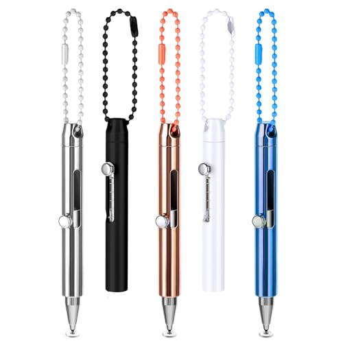 Mabor 5Pcs Mini Tablet Stylus Pens with Keychain