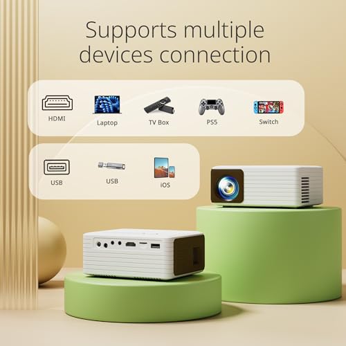 YOTON Y3 Mini 1080P HD Portable Home Theater Projector