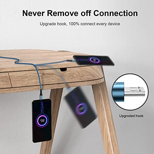 Micro USB Cable 2m 2-Pack Fast Charging Nylon for Android