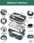 Andmenow 70W Electric Lunch Box, 1.8L, with Carry Bag