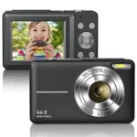 Digital Camera 44MP 1080P, 2.4" LCD, 16X Zoom, Compact