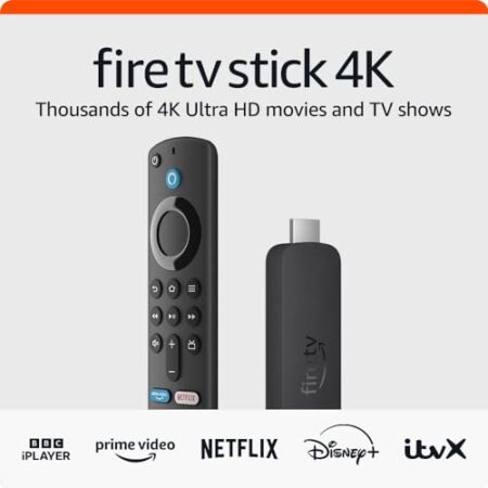 Amazon Fire TV Stick 4K, Wi-Fi 6, Free & Live TV