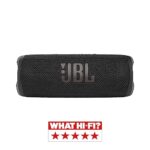 JBL Flip 6 Portable Bluetooth Speaker, 12h Playtime, Black