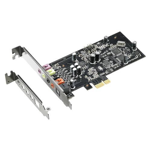 ASUS Xonar SE 5.1 PCIe Gaming Sound Card, 192kHz/24-bit
