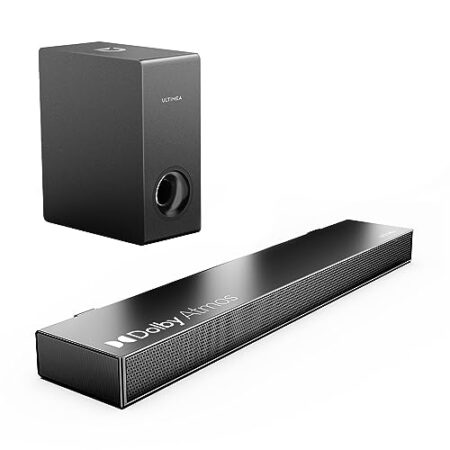 ULTIMEA Nova S50 Sound Bar, 190W, Dolby Atmos, Bluetooth