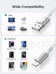 Aioneus 2M MFi Certified Lightning iPhone Charger Cable