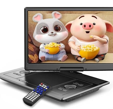 YOTON 36 cm Portable DVD Player with 36 cm HD Swivel Screen