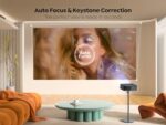 4K Android TV Projector, 800 ANSI, WiFi6, Bluetooth, FHD