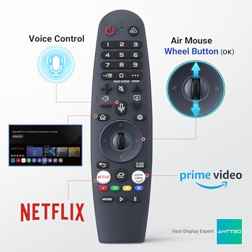 Antteq 109 cm Smart 4K TV, webOS UHD, Voice Remote
