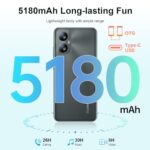 Blackview A52Pro 8GB+128GB/1TB, 90Hz, 6.52", 5180mAh, Grey