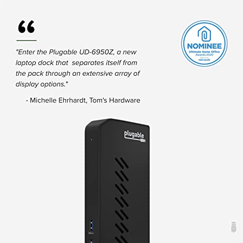 Plugable USB 3.0 & USB-C Dual 4K Docking Station