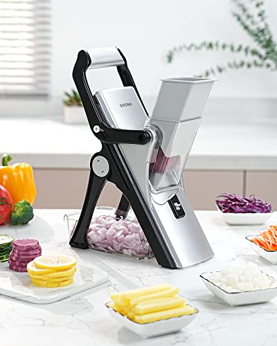 Mandoline Veg Slicer & Chopper, Julienne/Dicer, Easy Use
