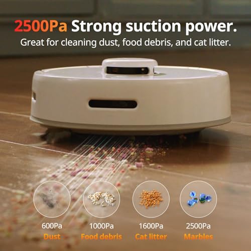 SwitchBot K10+ Mini Robot Vacuum, Self-Emptying, LiDAR, Alexa