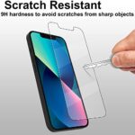 4youquality 4-Pack Screen Protector for iPhone 14/13/13 Pro