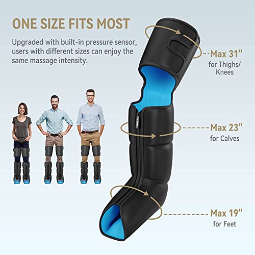 FIT KING Leg Massagers with Heat for Pain & Circulation