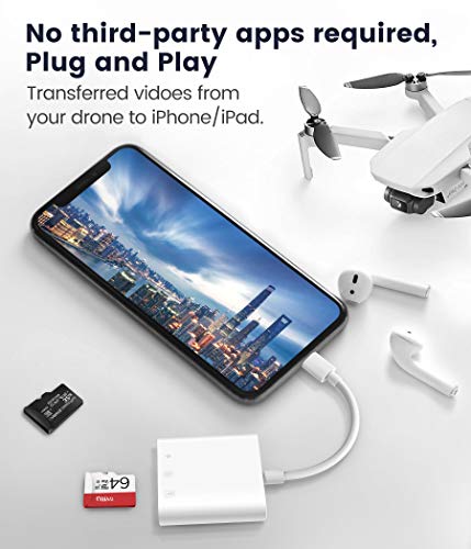 SD Card Reader for iPhone/iPad, Oyuiasle Trail Camera