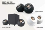CREATIVE Pebble V2 USB-C Desktop Speakers, 8W RMS (Black)