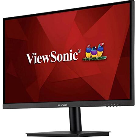 ViewSonic VA2406-H 60cm 1080p Full HD Monitor, Black