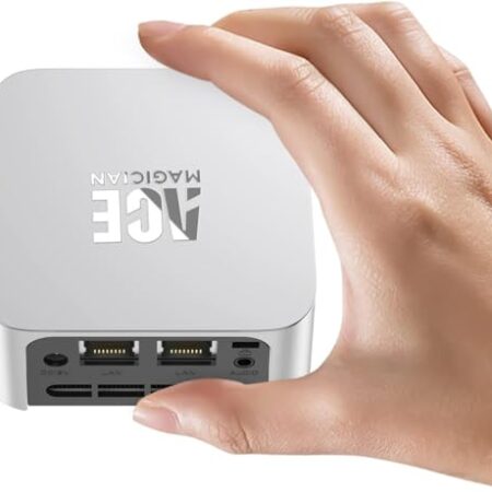 ACEMAGICIAN T8Plus Mini PC, 12th Gen Intel N95, 8GB/256GB