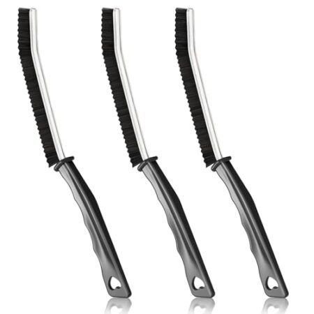 Canvint Crevice Cleaning Brush, Long Handle, 3PCS