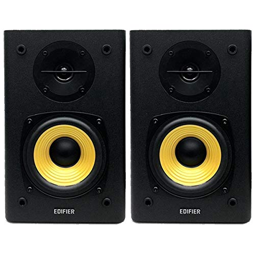 Edifier R1000T4 2.0 Powered Bookshelf Speakers - 24W - Black