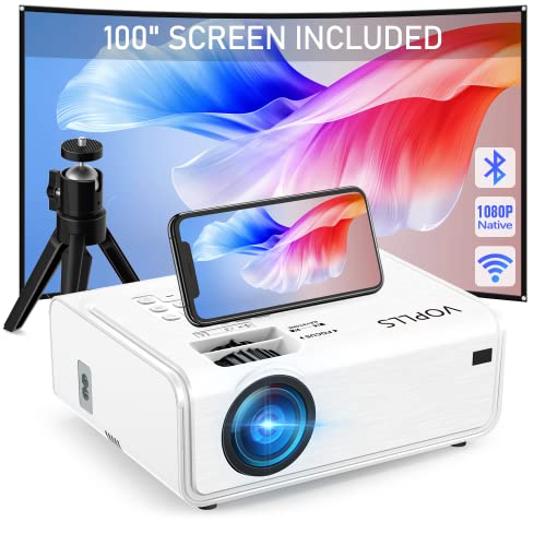 5G WiFi Bluetooth 1080P Projector, 4K, 16000L, Keystone