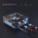 esinkin Bluetooth Receiver for Music Streaming, 12 cm