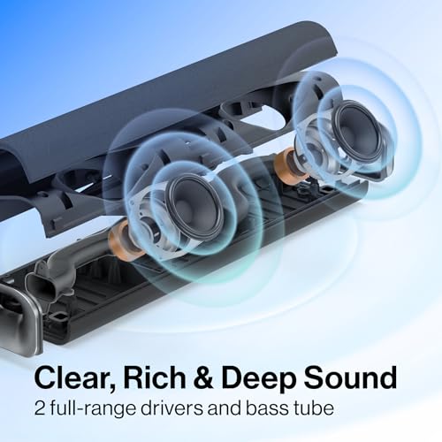 OXS Thunder Lite PC Gaming Soundbar, Bluetooth 5.0