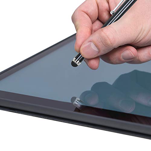 TRIXES 2PC Black Stylus Pens for Touch Screens