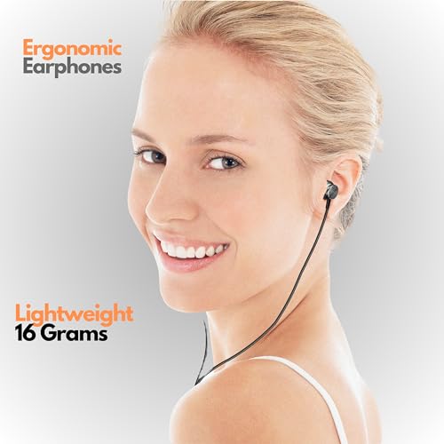 Betron BS10 Wired Earphones with Mic, 12mm Drivers