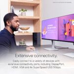 Dell P2422H 60Hz 24" FHD Monitor, IPS, 5ms, 99% sRGB, Black