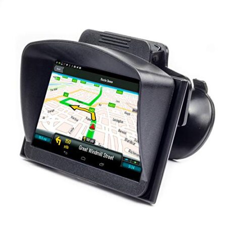 Digicharge Sat Nav Sun Shade for 11-13 cm Screens
