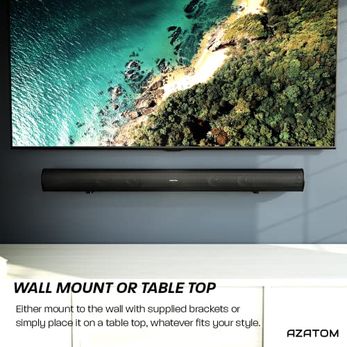 AZATOM Studio Eclipse 2.1 Soundbar, 180W, Bluetooth, 91cm