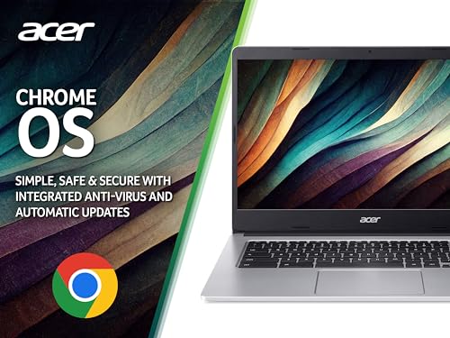 Acer Chromebook 314, 4GB RAM, 64GB eMMC, 35.6cm HD, Silver