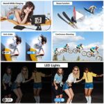 Jumobuis 4K 48MP Vlogging Camera with 32GB Card, Black